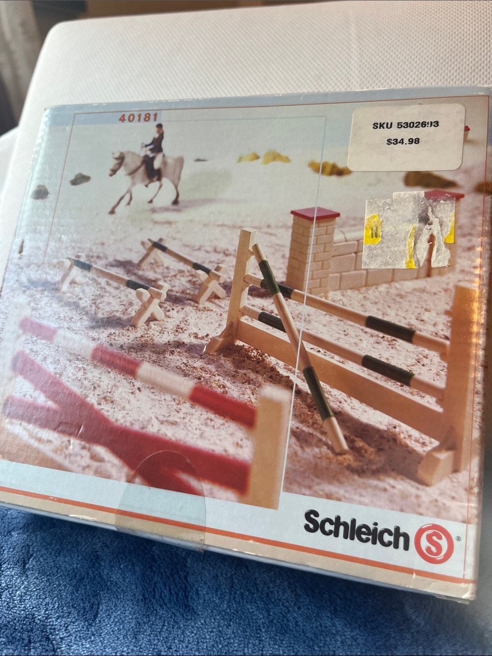 Schleich Equestrian Jump Set - Beige, Red, Green, Black